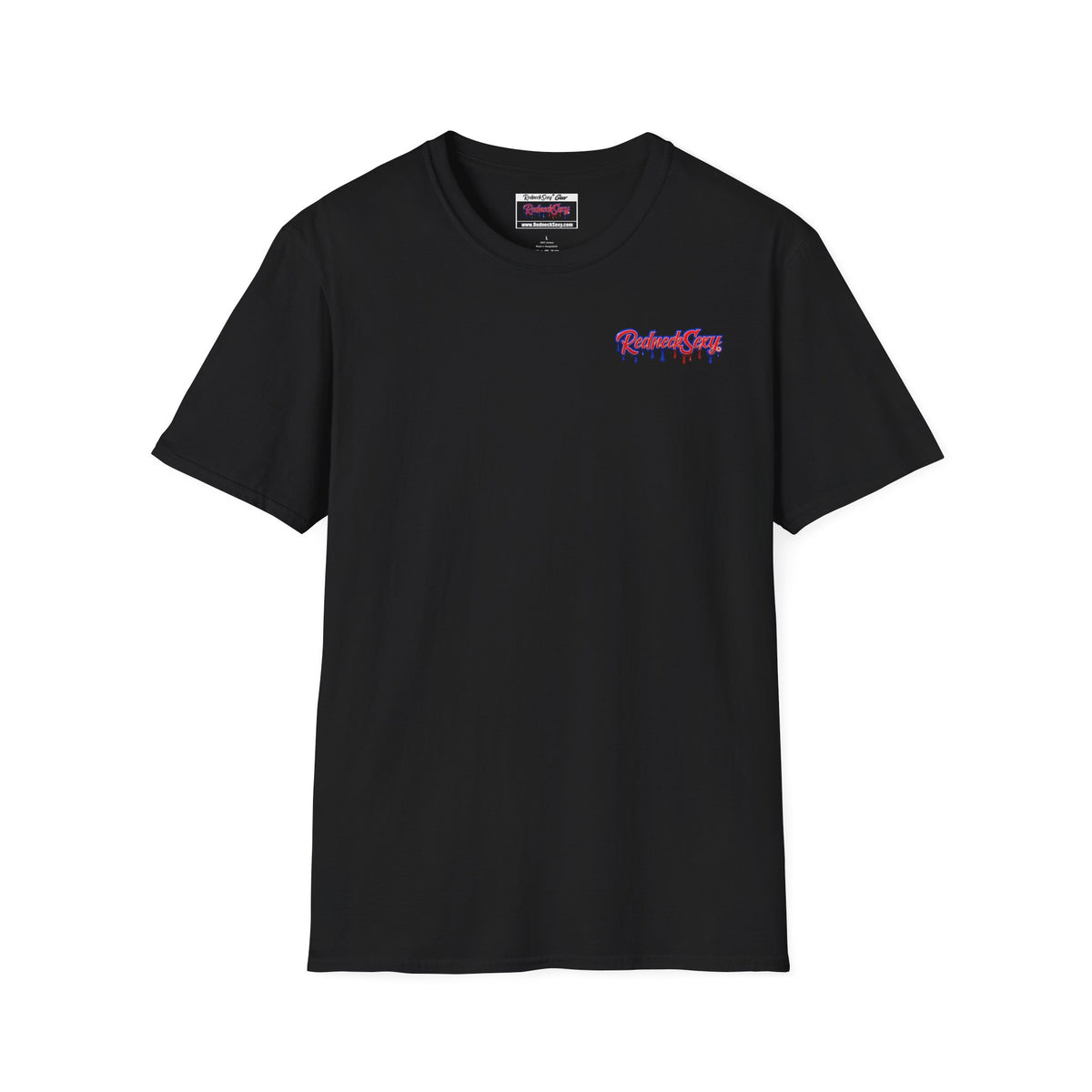 Texas Dripping Lips Back Logo T-Shirt — RedneckSexy® Graphic Tee