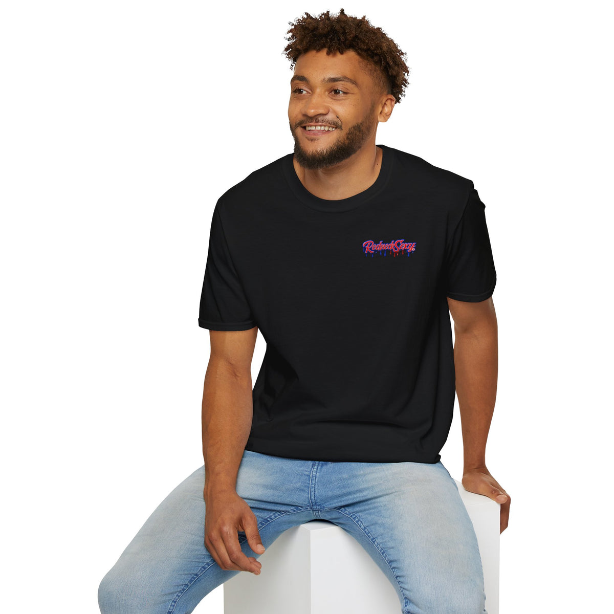 Texas Dripping Lips Back Logo T-Shirt — RedneckSexy® Graphic Tee