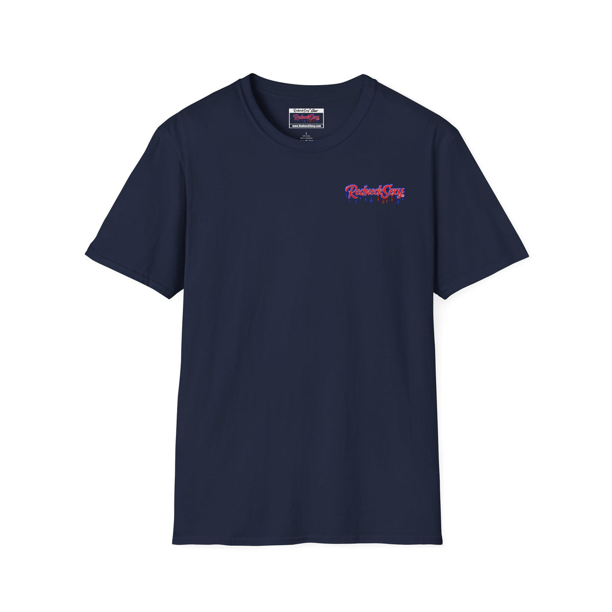 Texas Dripping Lips Back Logo T-Shirt — RedneckSexy® Graphic Tee